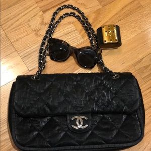 Authentic Chanel Classic Le Marais Flap Bag
